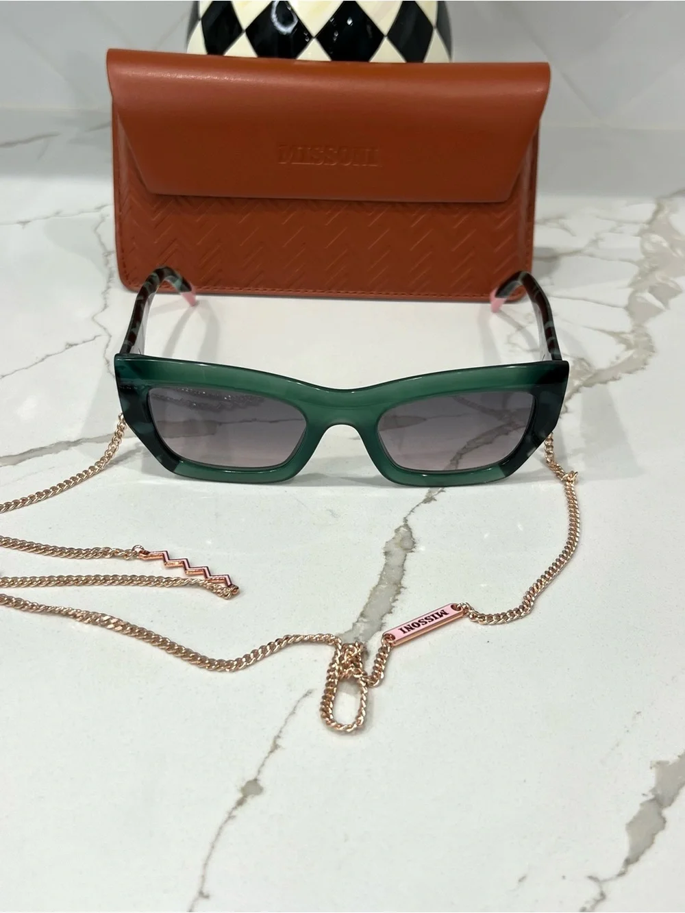MISSONI Cat eye sunglasses
